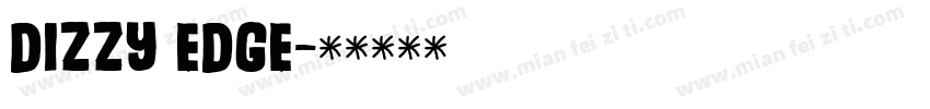 dizzy edge字体转换
